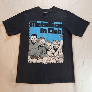 Vintage rare 1998 Metallica Mount Rushmore Club H-D Parody Size S